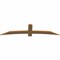 Ekena Millwork Bellingham Timber Gable Bracket, Western Red Cedar, 84"W x 21"H x 1 1/2"D x 5 1/2"F, 6/12 Pitch GBW084X21X0206BEL00SWR - alternate 3